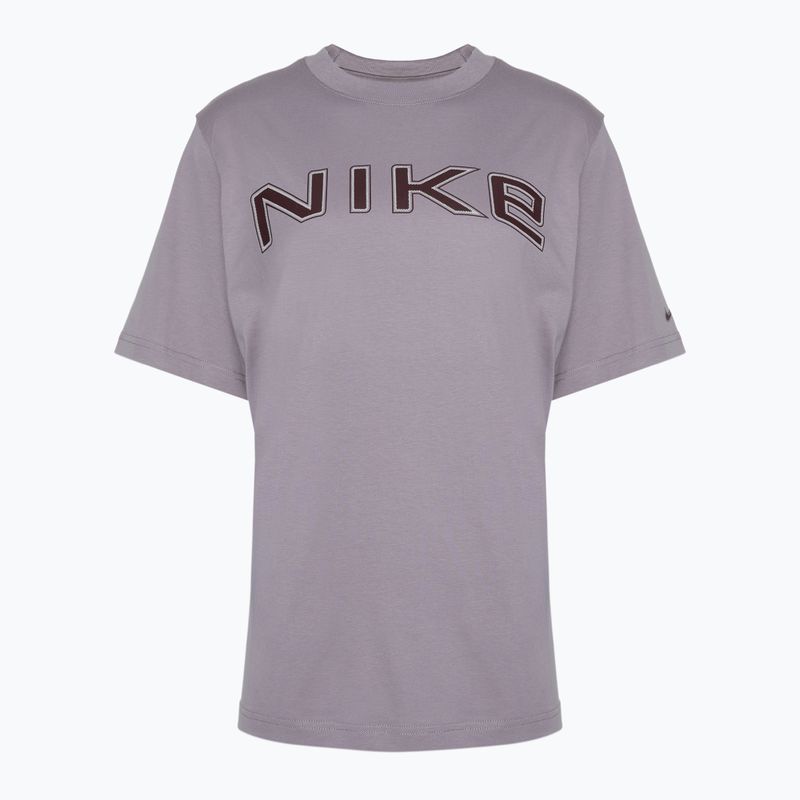 Maglietta Nike Sportswear Loose Graphic Donna, viola chiaro, minerale