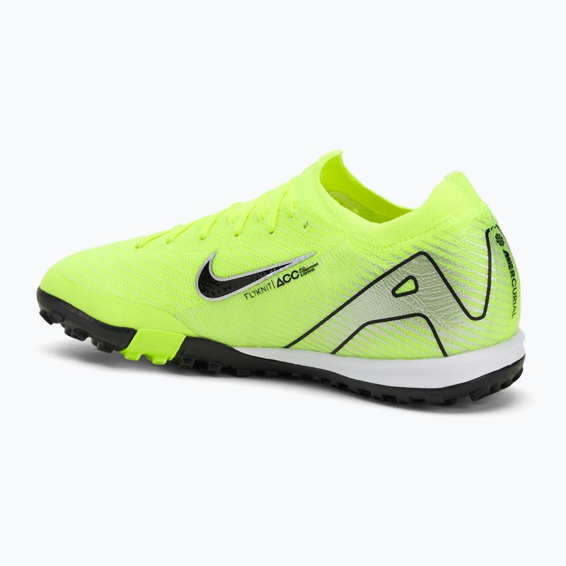 Scarpe da calcio da uomo Nike Mercurial Vapor 16 Pro TF volt/nero 3