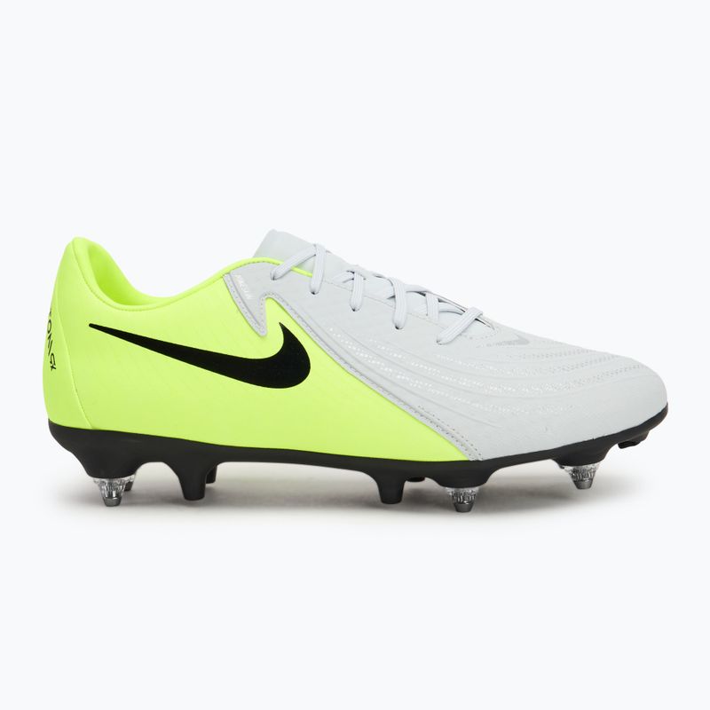 Scarpe da calcio Nike Phantom GX 2 Academy uomo argento metallico/volt/nero 2