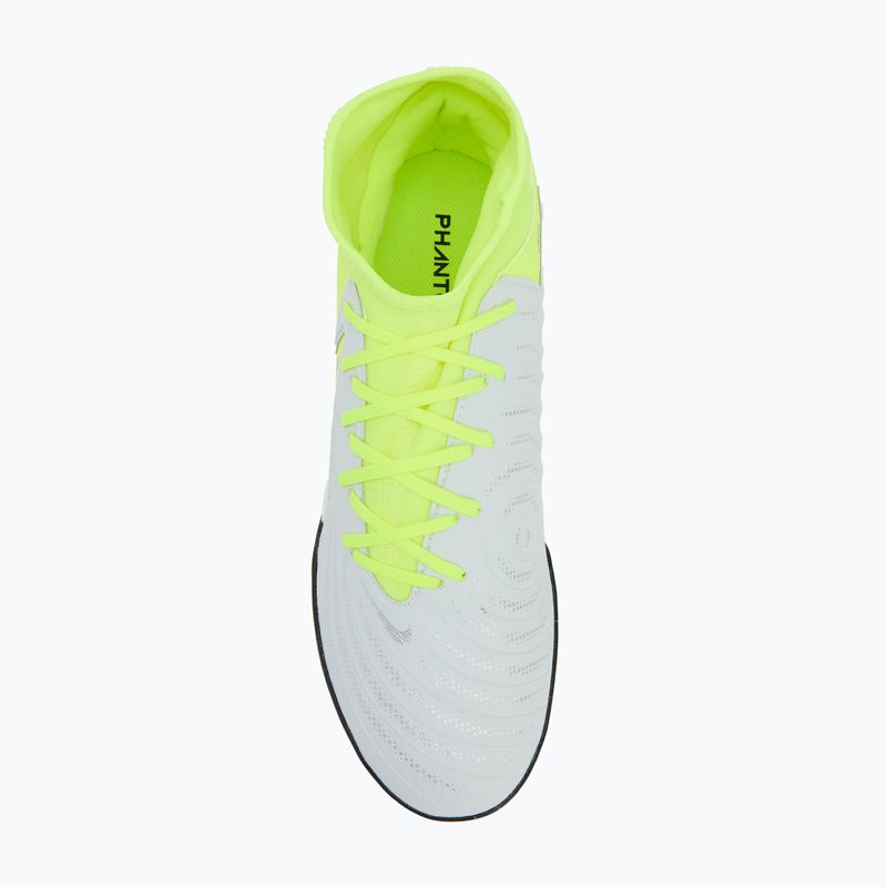 Scarpe da calcio uomo Nike Phantom Luna II Academy TF argento metallico/volt/nero 5