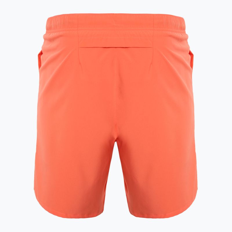 Pantaloncini da uomo Nike Dri-Fit Challenger 7" Slip-Lined mango selvatico chiaro / argento riflettente 2