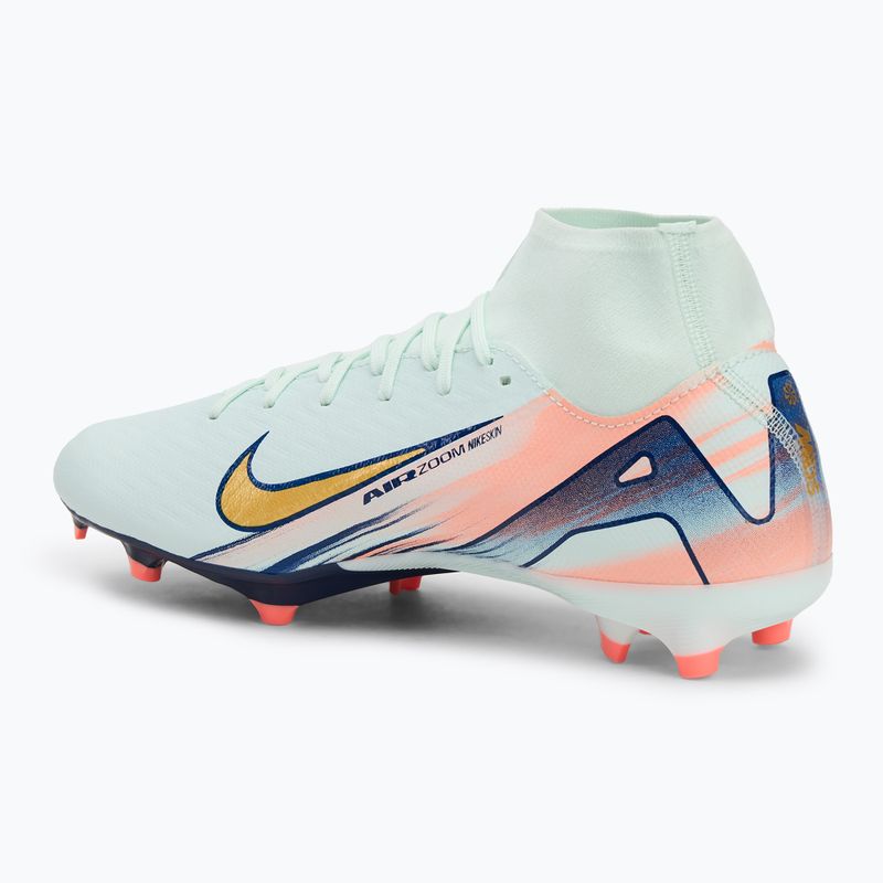 Scarpe da calcio uomo Nike Superfly 10 Academy Mercurial Dream Speed FG/MG appena verde / impulso cremisi / oro metallico moneta 3