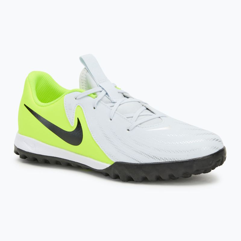 Nike Phantom GX 2 Academy TF scarpe da calcio per bambini argento metallico/volt/nero