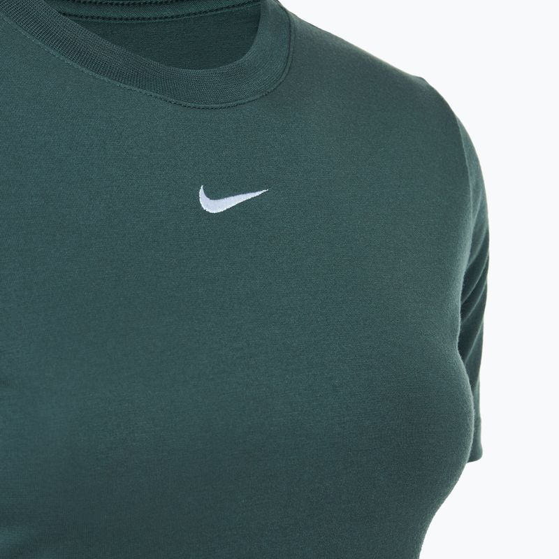 Maglietta Nike Sportswear Essential donna verde vintage / bianco 3