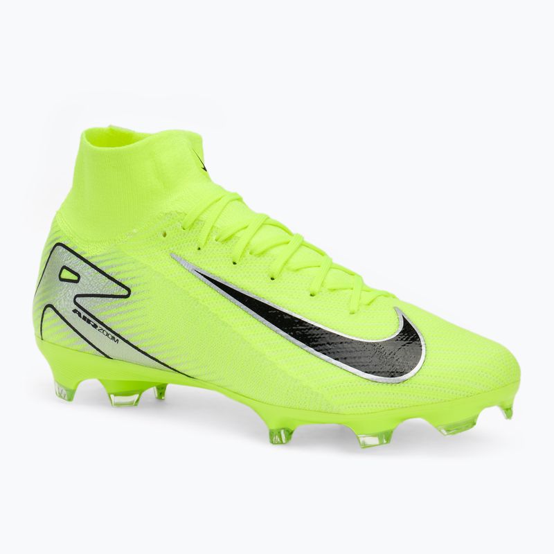 Scarpe da calcio da uomo Nike Mercurial Superfly 10 Pro FG volt/nero