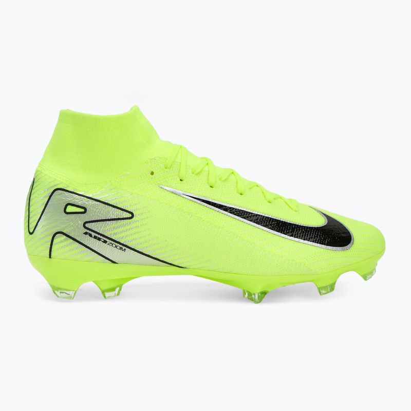 Scarpe da calcio da uomo Nike Mercurial Superfly 10 Pro FG volt/nero 2