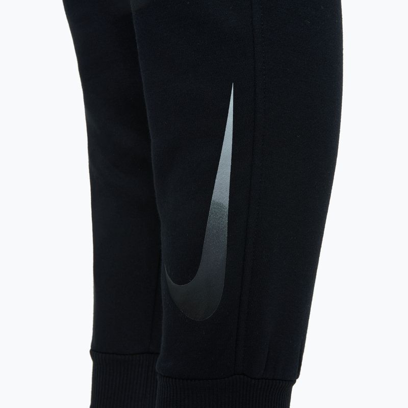 Pantaloni da bambino Nike CR7 Club Fleece nero / volt 4