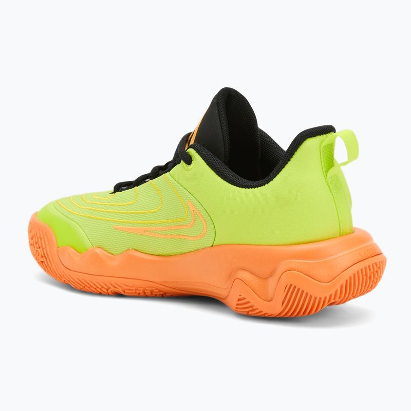Nike Giannis Immortalità 4 bambini scarpe da basket cyber / meridiana / fulmini / mandarino luminoso 3