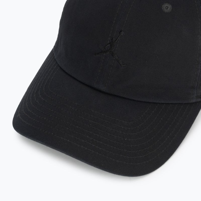 Cappellino con visiera  Jordan Club Unstructured Curved-Bill black/black 3