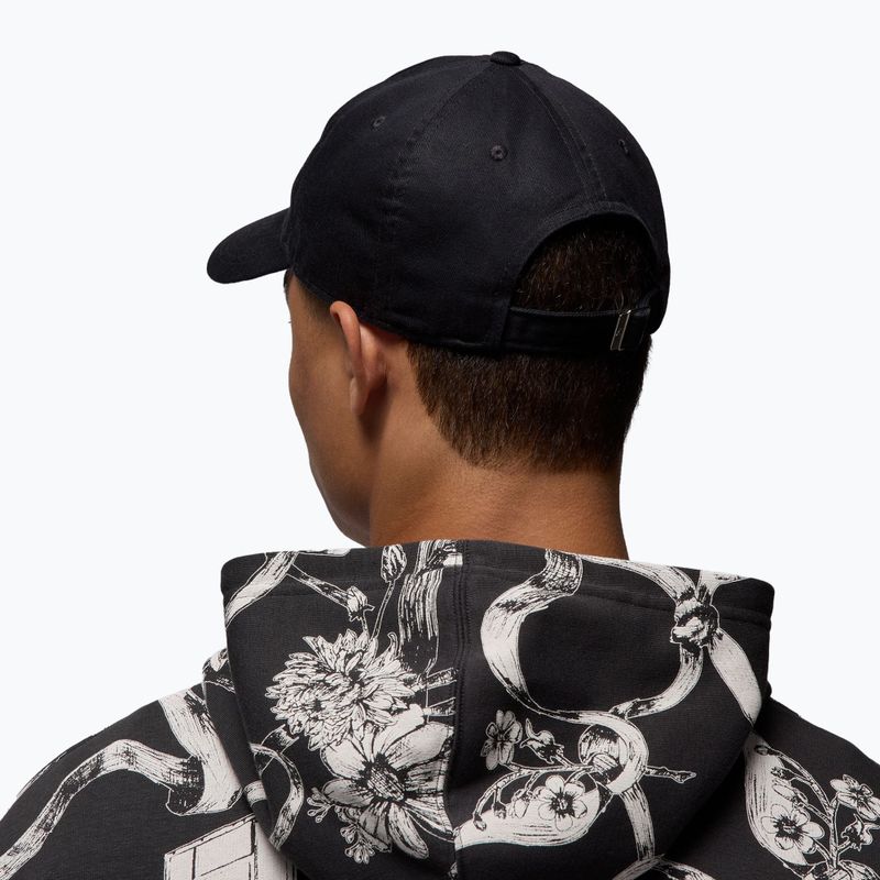 Cappellino con visiera  Jordan Club Unstructured Curved-Bill black/black 6