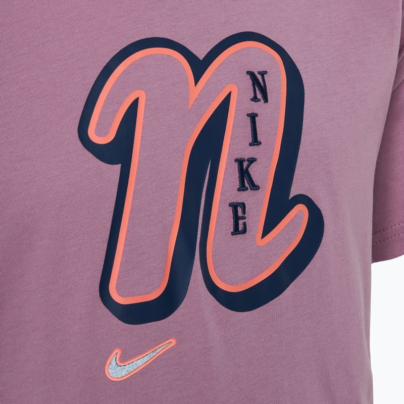 Maglietta Nike Sportswear da bambino polvere di prugna 3