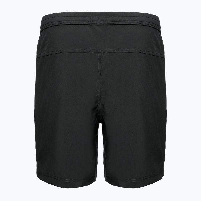 Pantaloncini da uomo Nike Form Swoosh Dri-Fit 7" nero/bianco 2