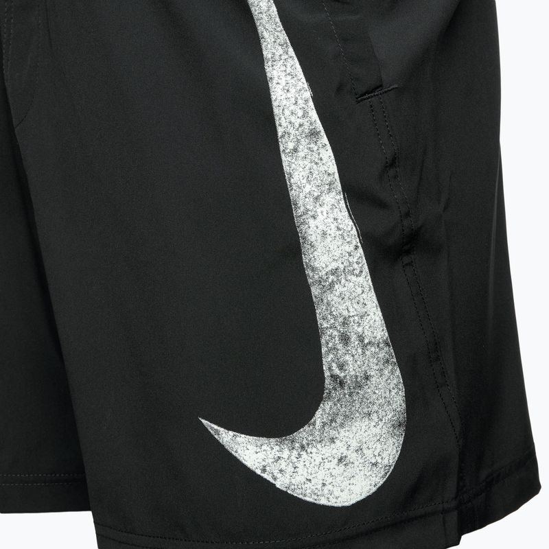 Pantaloncini da uomo Nike Form Swoosh Dri-Fit 7" nero/bianco 3