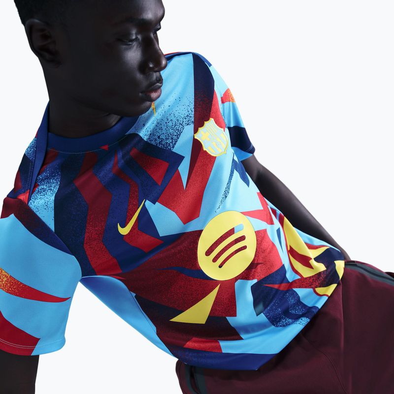 Maglia da calcio uomo Nike FC Barcelona Academy Pro SE Pre-Match university blue/opti yellow 5