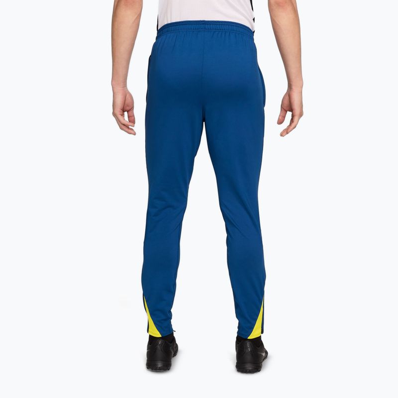 Pantaloni da uomo Nike FC Barcelona Strike SE gym blue/opti yellow 2