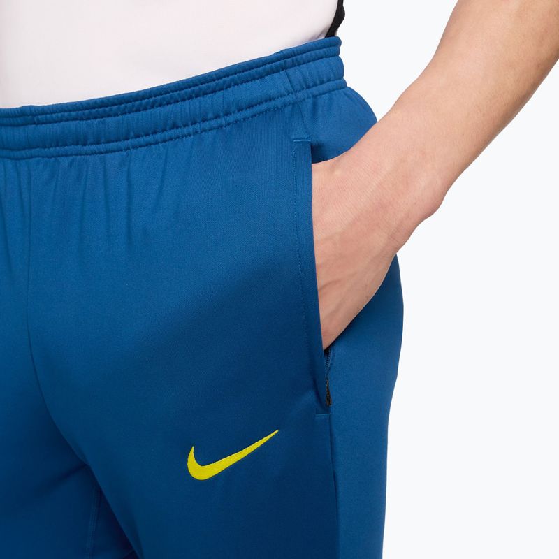 Pantaloni da uomo Nike FC Barcelona Strike SE gym blue/opti yellow 3