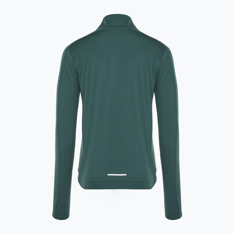 Felpa da corsa Nike Dri-FIT Pacer HZ donna verde vintage / nero 2