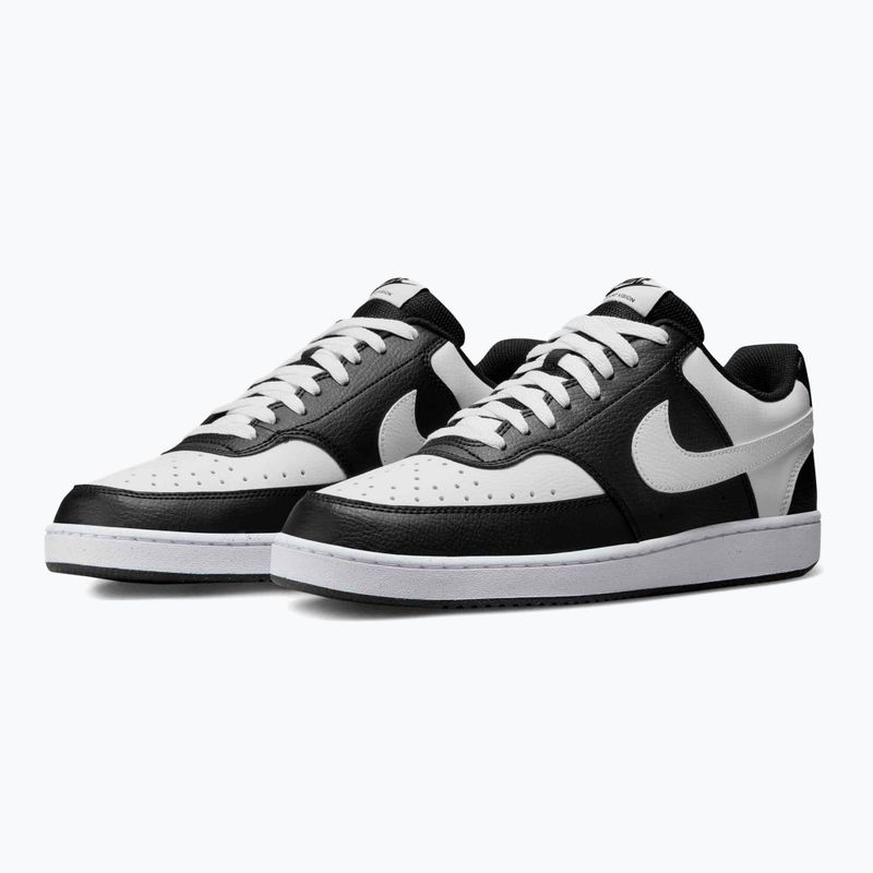 Scarpe da uomo Nike Court Vision Low nero/bianco 10