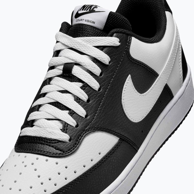Scarpe da uomo Nike Court Vision Low nero/bianco 14