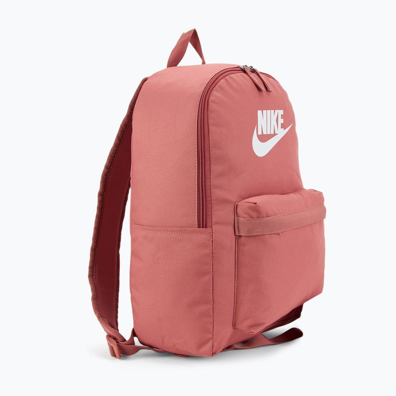 Zaino Nike Heritage 25 l canyon rosa/ canyon rosa/ summit white 2