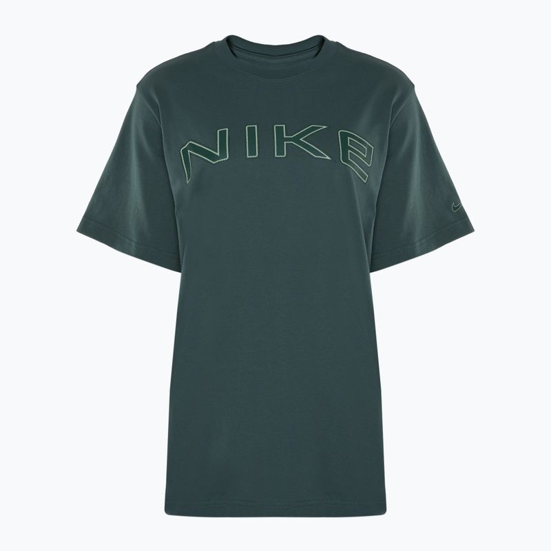 Maglietta Nike Sportswear loose Graphic verde vintage da donna