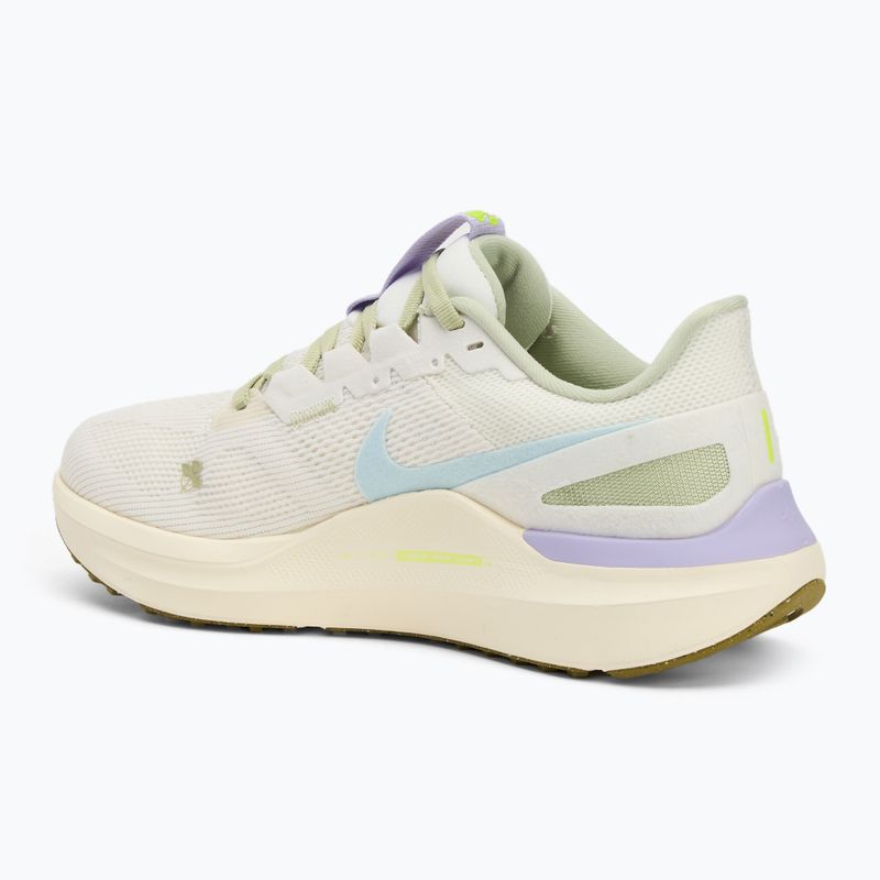 Nike Structure 25 scarpe da corsa donna vela/avorio pallido/volt/blu ghiacciaio 3