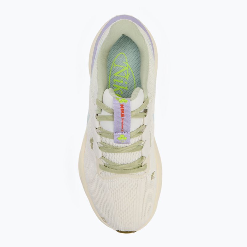Nike Structure 25 scarpe da corsa donna vela/avorio pallido/volt/blu ghiacciaio 5