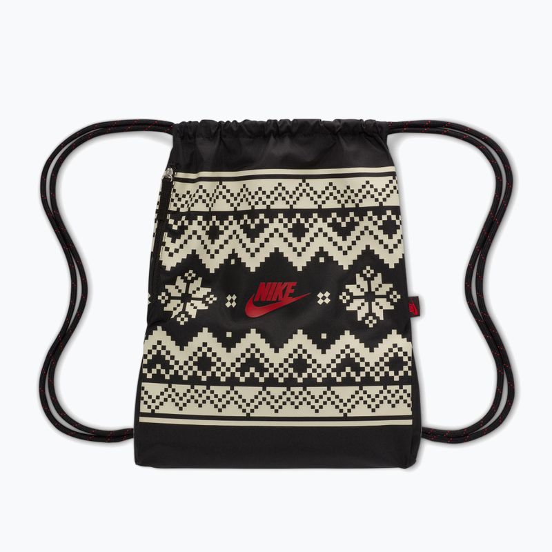 Sacca Nike Heritage 13 l black/coconut milk/university red 5