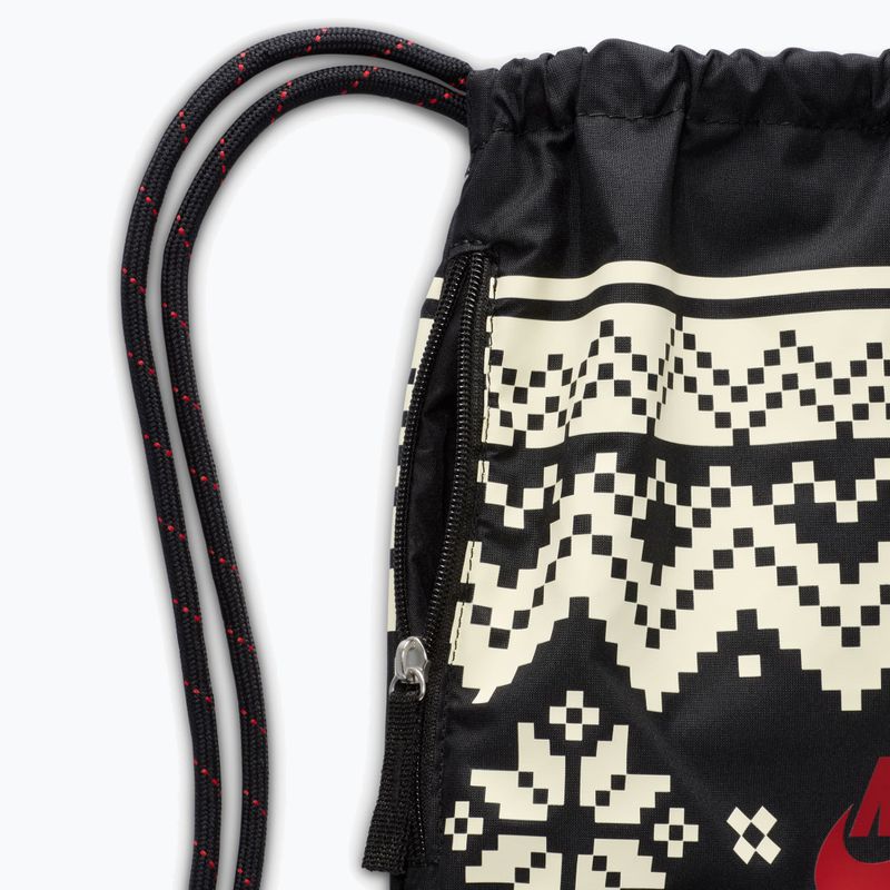 Sacca Nike Heritage 13 l black/coconut milk/university red 8