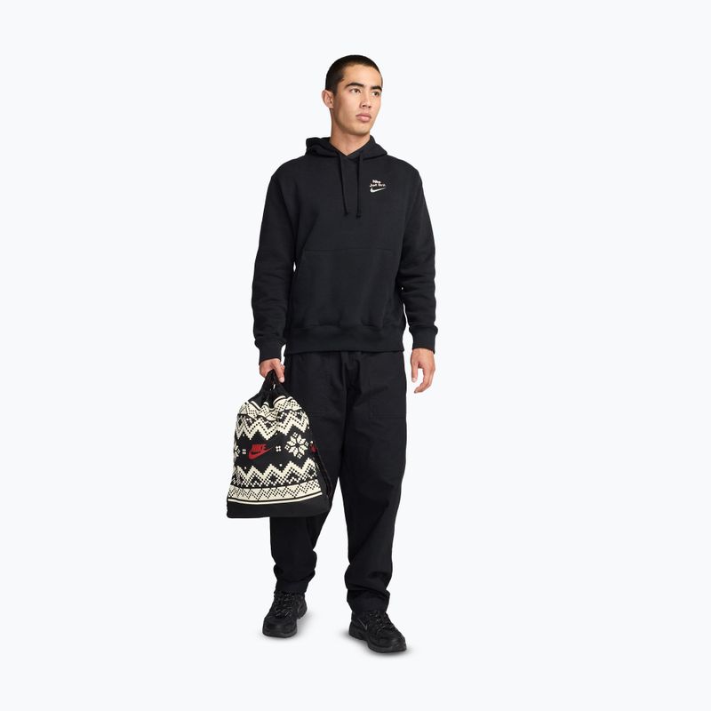 Sacca Nike Heritage 13 l black/coconut milk/university red 10