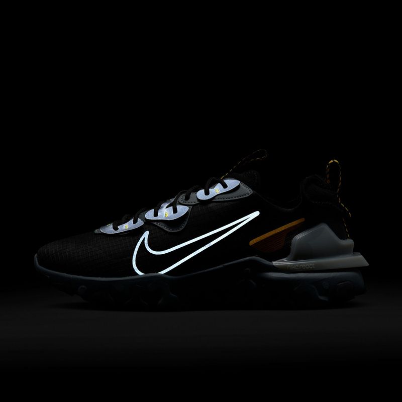 Scarpe da uomo Nike React Vision Black/Laser Orange/Cool Grey 9