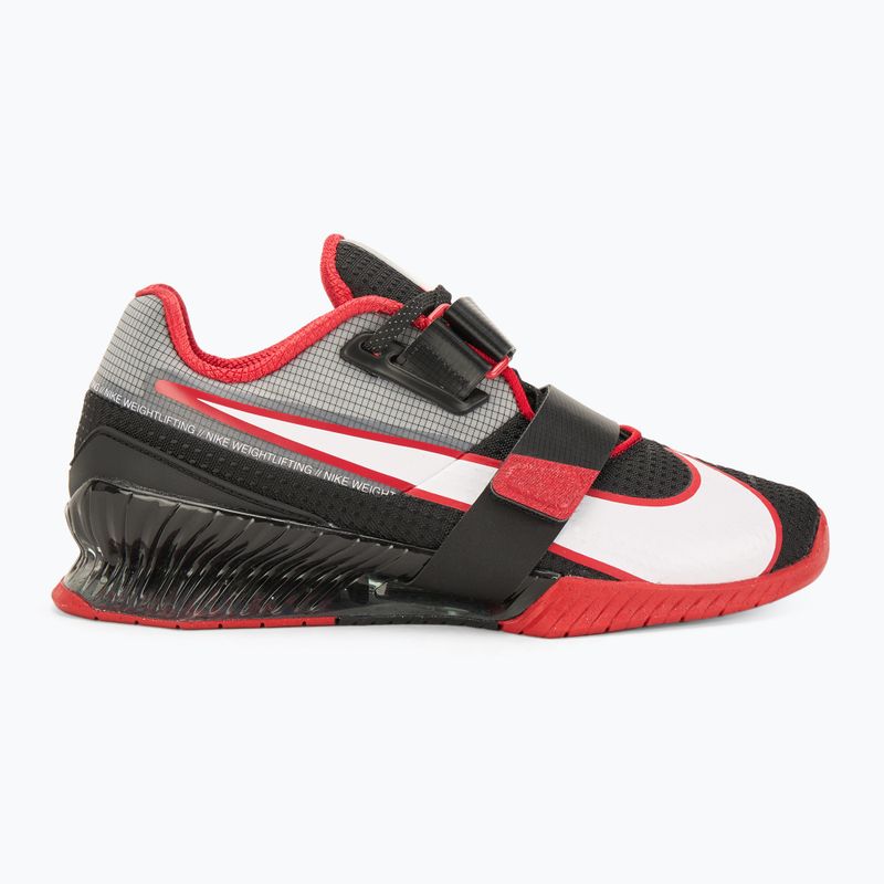 Nike Romaleos 4 nero/bianco/university red scarpa da sollevamento pesi 2