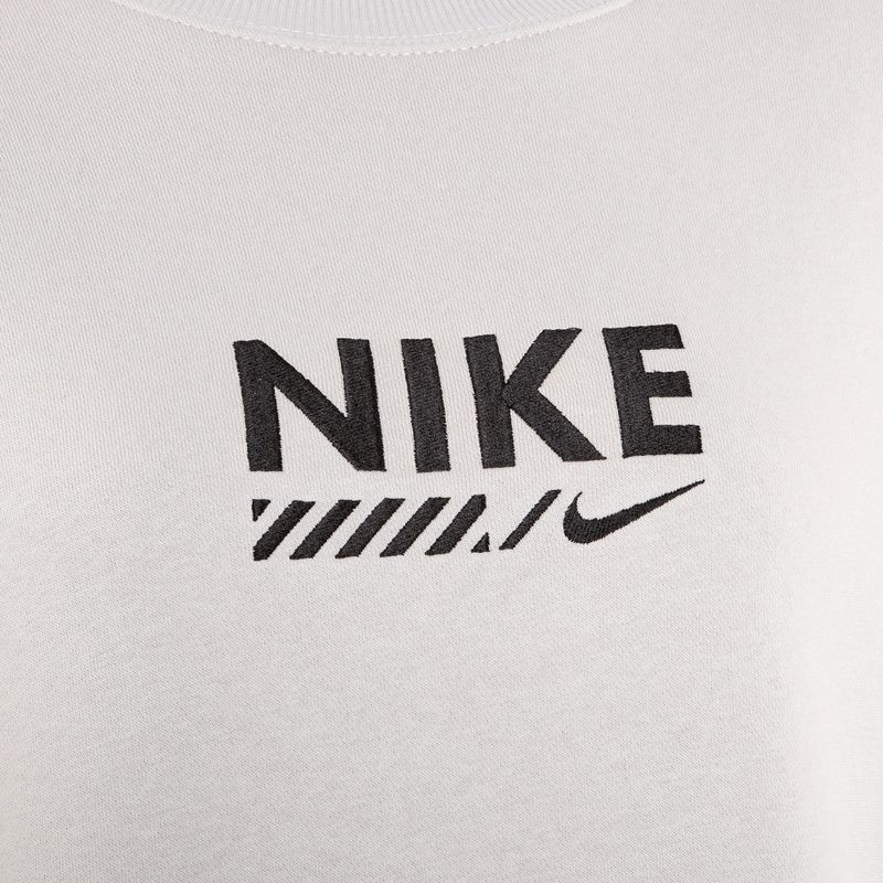 Felpa Nike Sportswear Oversized Crew-Neck donna, minerale di ferro leggero 3