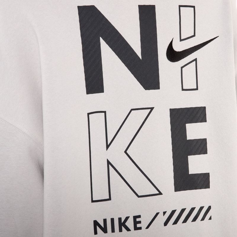 Felpa Nike Sportswear Oversized Crew-Neck donna, minerale di ferro leggero 4