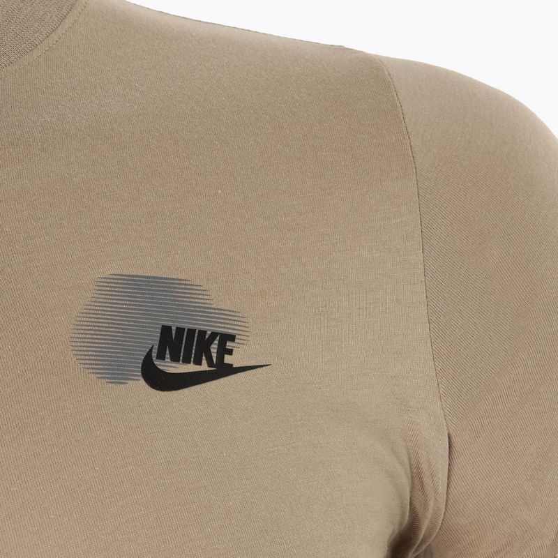 Maglietta Nike Sportstwear Standard Issue da bambino color kaki 3