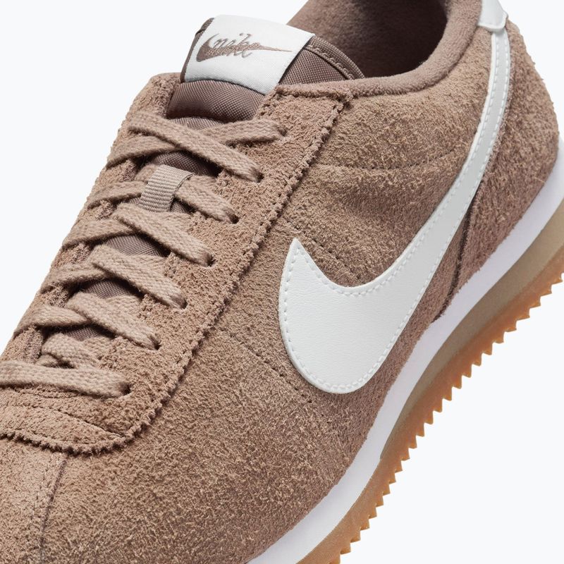 Scarpe da donna Nike Cortez Vintage Suede mink brown/gum med brown/white 3