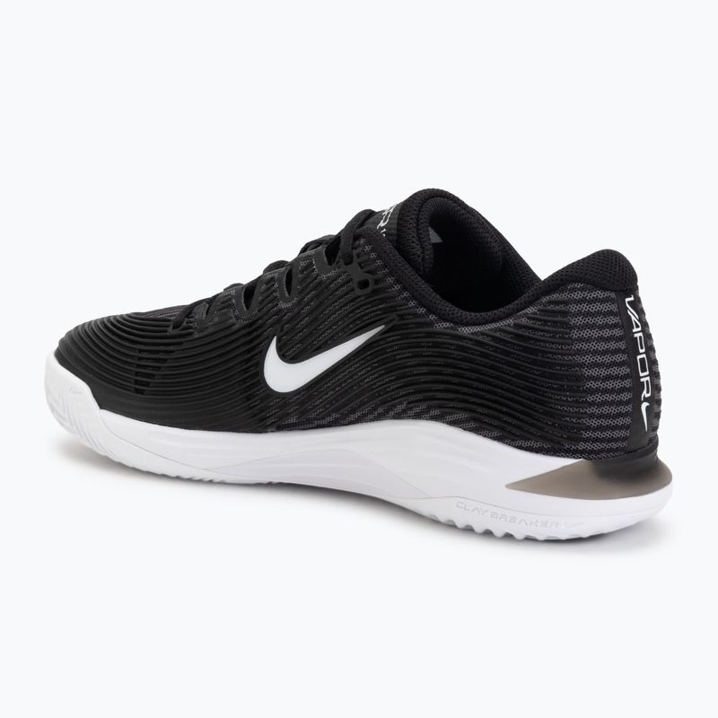 Scarpe da tennis donna Nike Vapor 12 black/dark smoke grey/white 3