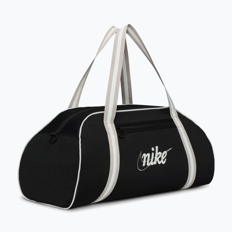 Borsa da palestra donna Nike Gym Club Retro 24 l black/college grey/summit white 2