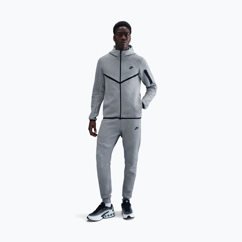 Pantaloni uomo Nike Tech Joggers dark grey heather/black 2