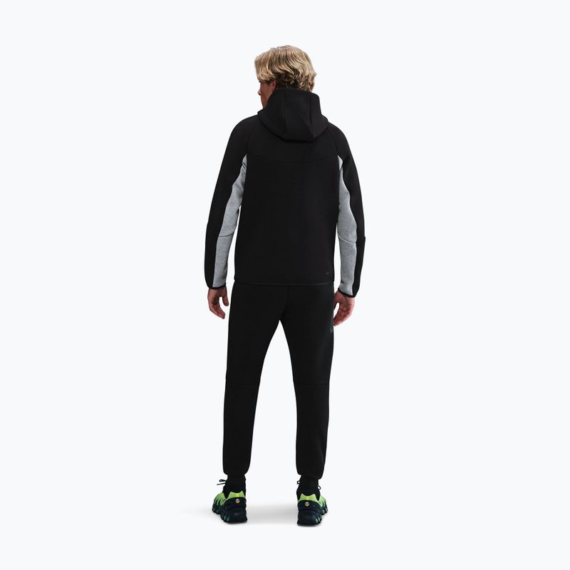 Felpa da uomo Nike Tech black/dark grey heather/black 2
