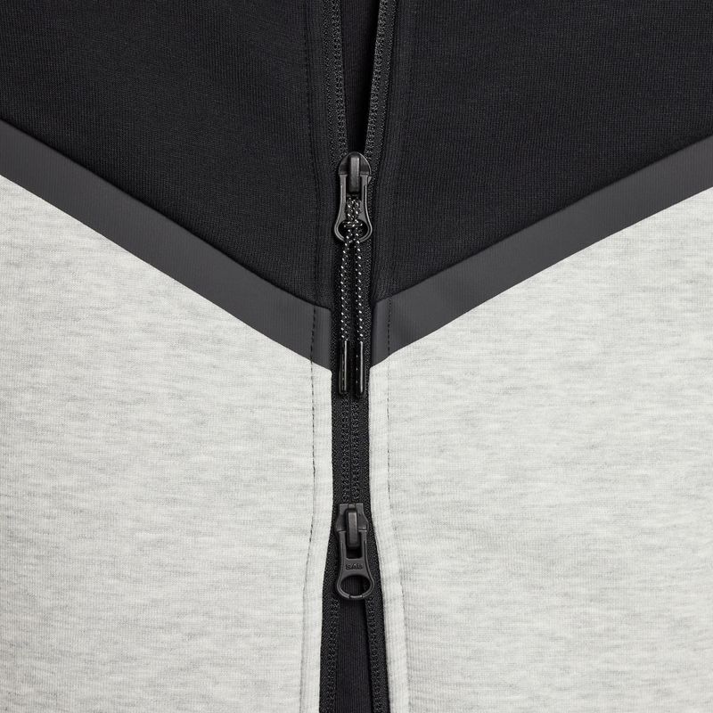 Felpa da uomo Nike Tech black/dark grey heather/black 7