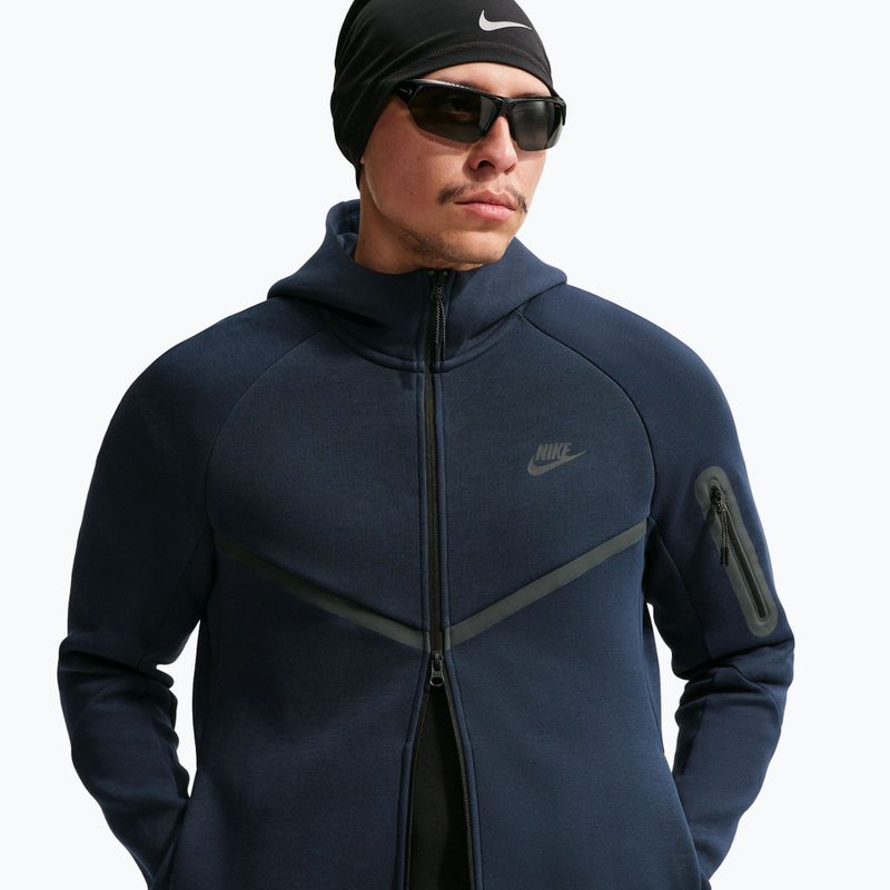 Felpa da uomo Nike Tech obsidian/black 4