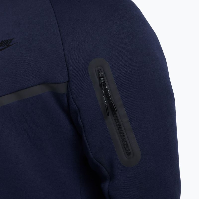 Felpa da uomo Nike Tech obsidian/black 8