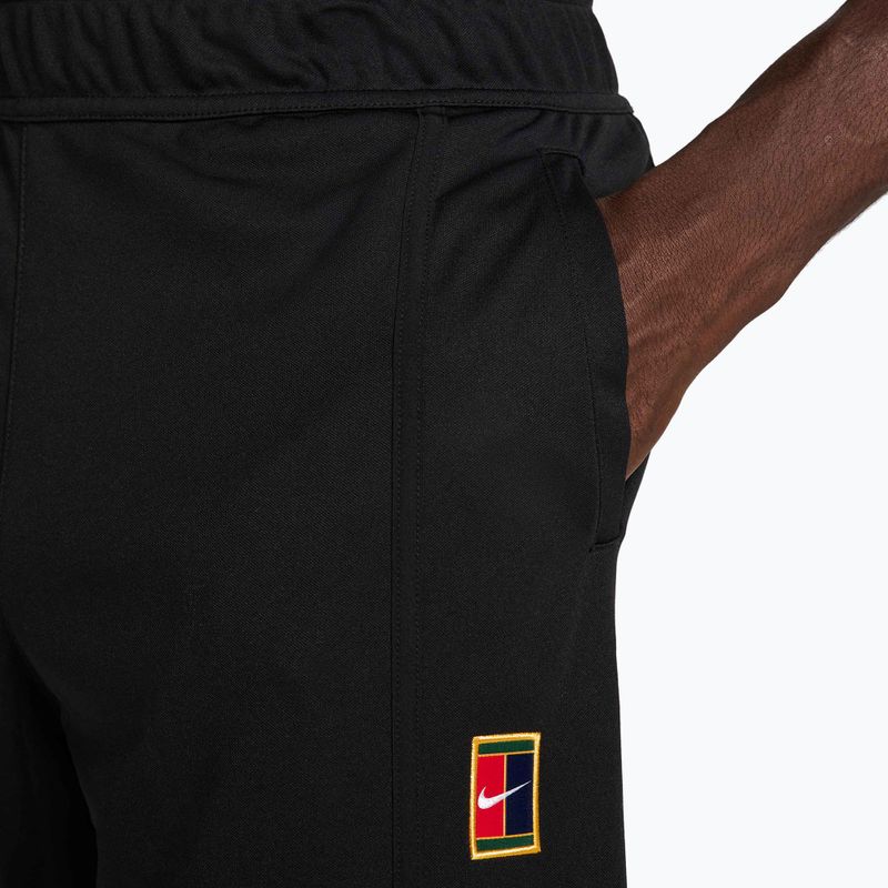 Pantaloni da tennis uomo Nike Court Heritage black/black 4