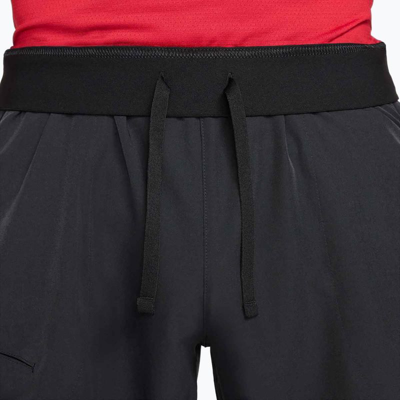 Pantaloncini da tennis Nike Court Dri-Fit Advantage 6" da uomo, nero / bianco 5