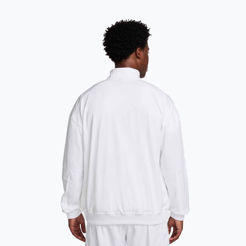 Felpa da tennis uomo Nike Court Heritage white/white 3