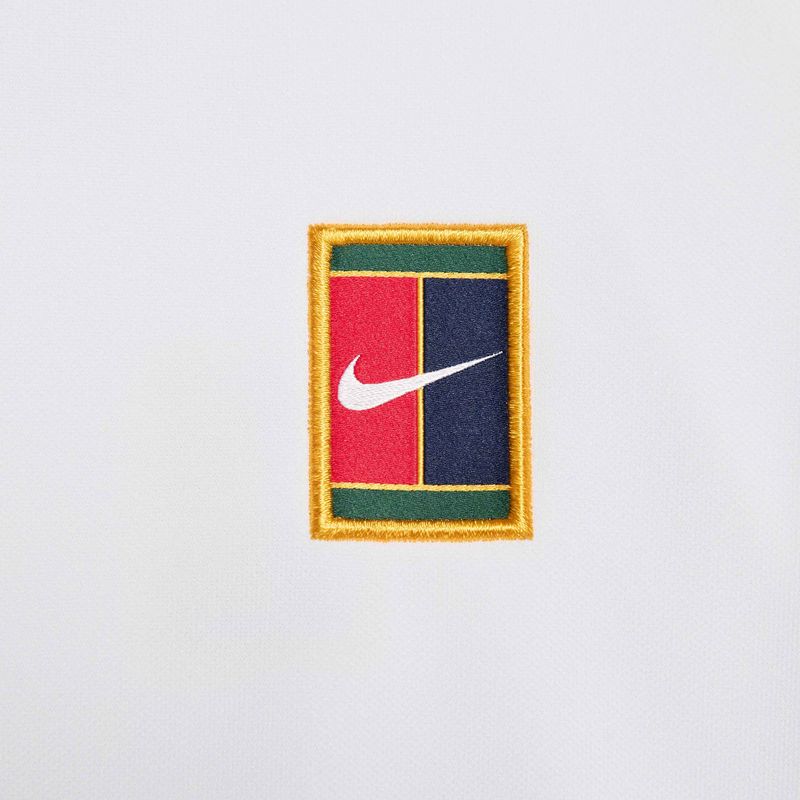 Felpa da tennis uomo Nike Court Heritage white/white 6
