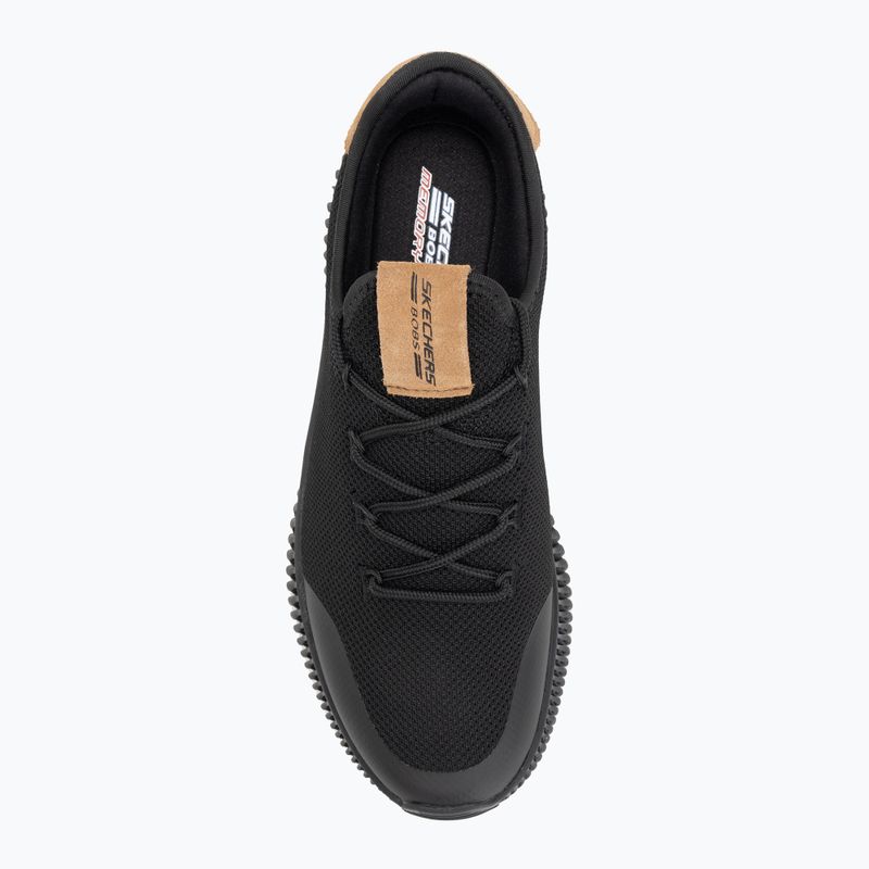 Scarpe da uomo SKECHERS Bobs Sport Geo City Dapper nero 5