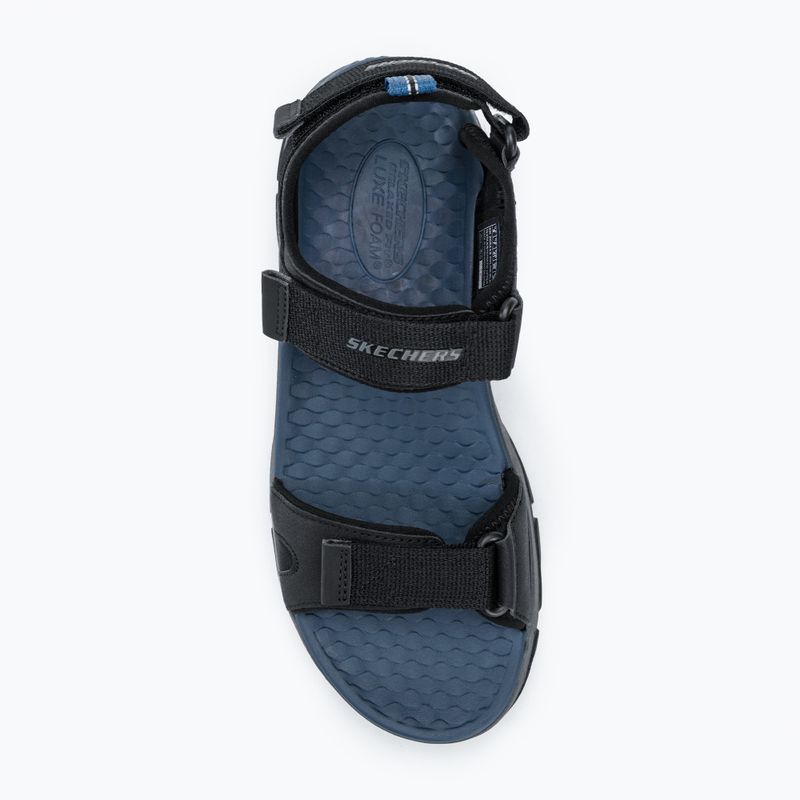 SKECHERS sandali Tresmen Ryer uomo nero 5