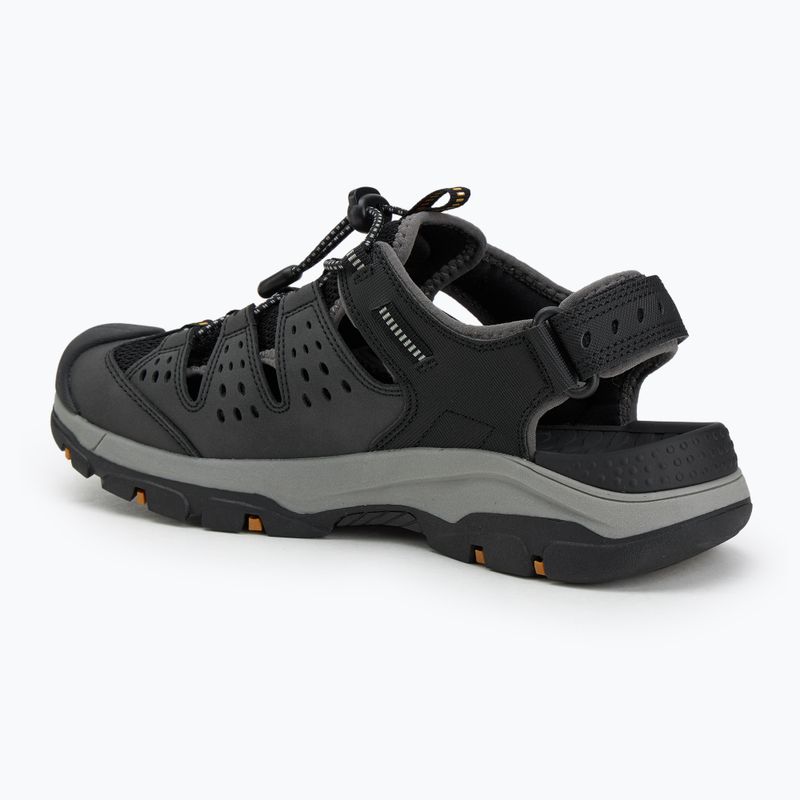 SKECHERS sandali da uomo Tresmen Menard nero 3